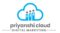 cloud business man investment logo